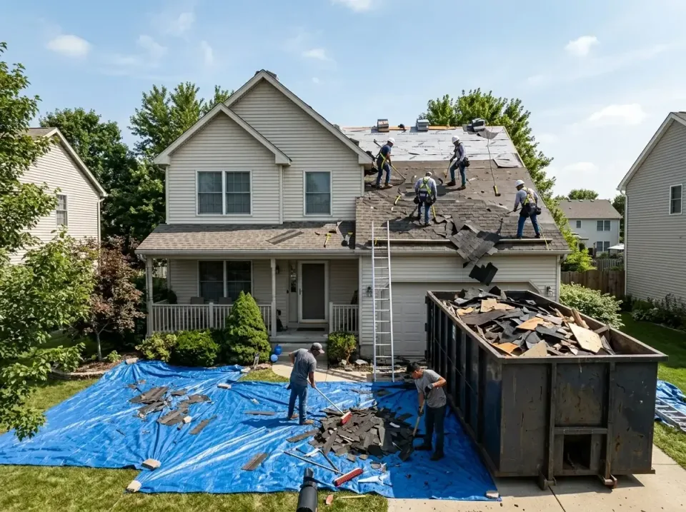 roof-replacement-debris-remova-004 — frequently asked questions, Cheapest Dumpster Rentals in Highland Beach, FL